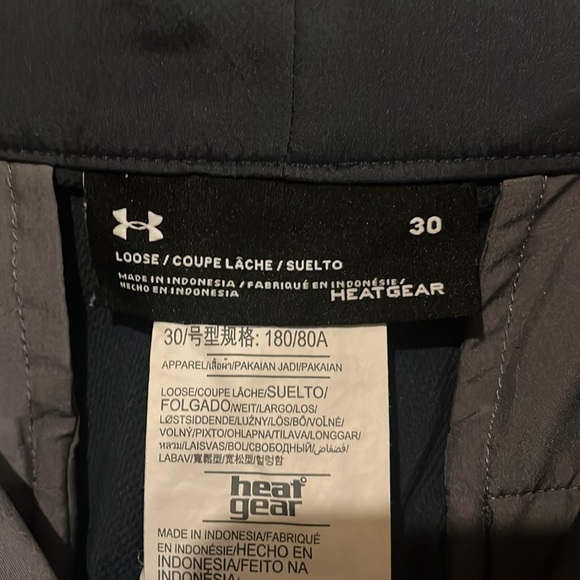 Men’s Under Armour Golf Shorts - Size 30 - Picture 7 of 8